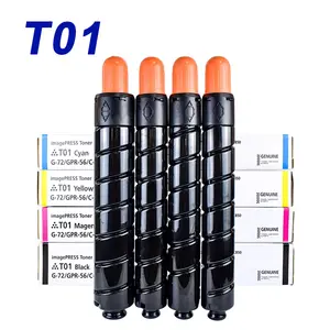 Original CAN0N T01 Toner T02 Toner Cartridges Imagepress Toner Cartridge C600 C700 C800 C650 C750 Printer Powder