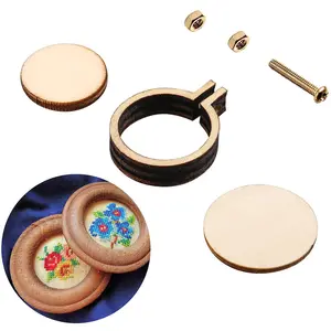 Wholesale Wooden Craft Hoops for Recreation and Hobby 