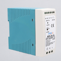 Alimentation sur rail DIN, adaptateur secteur AC/DC, boîtier avec redresseurs amovibles, multifonctionnel, MDR-40-24, 40W, 24V