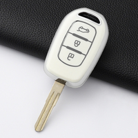 Nouveau souple TPU voiture clé à distance couverture coque Fob pour Renault Kwid symbole de trafic pour Dacia Sandero Logan Duster Auto accessoires