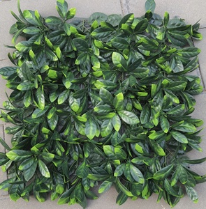 O-G003 personnalisé plantes artificielles à feuilles persistantes <span class=keywords><strong>mur</strong></span> d'herbe Style de la jungle tropicale fausse <span class=keywords><strong>plante</strong></span> verdure toile de fond <span class=keywords><strong>accrocher</strong></span> <span class=keywords><strong>mur</strong></span> de plantes - Product Image 4