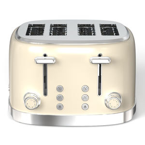Toasteur à <span class=keywords><strong>pain</strong></span> électrique rétro Andong personnalisé pour 4 tranches en acier inoxydable avec gril - Product Image 4