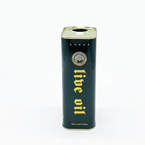 Boîte rectangulaire en fer blanc de 750 ml, imprimée sur mesure, de qualité alimentaire, pour huile comestible et huile d'olive - Product Image 3