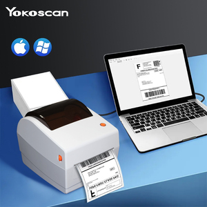 4'' Termal Etiket Yazıcısı 110mm USB Arayüzlü Etiket ve <span class=keywords><strong>Sticker</strong></span> Baskısı için Ekspres İrsaliye Yazıcısı - Product Image 4