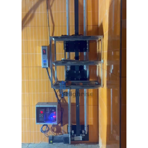 Mini <span class=keywords><strong>monte</strong></span>-<span class=keywords><strong>charge</strong></span> de cuisine en acier inoxydable, type plateau, capacité 50 kg, pour aliments - Product Image 2