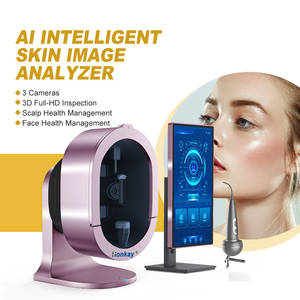 Анализатор кожи лица 2026 с функцией мгновенного отображения данных, 2 цветовых режима, выбор цвета кожи, диагностика изменения цвета кожи - Product Image 1