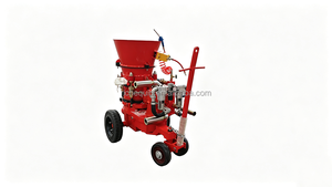 Máquina de Hormigón Proyectado de Alto Rendimiento con Motor de Aire para Mezcla Seca, Refractaria y Actualizada - Product Image 3