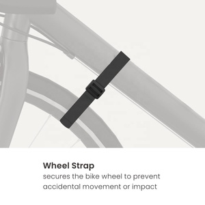 Support de rangement <span class=keywords><strong>horizontal</strong></span> réglable, support de rangement <span class=keywords><strong>mural</strong></span> pour <span class=keywords><strong>vélo</strong></span>, pour garage intérieur. - Product Image 6