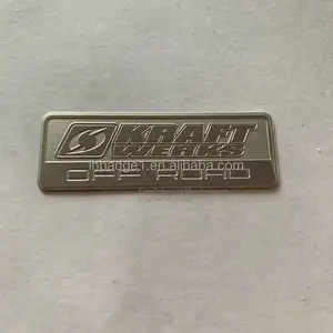 laser etching metal stainless steel engraved machine nameplate