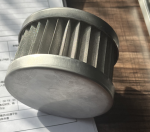 304 acier inoxydable pliant filtre cylindre usine finisseur élément d'huile hydraulique métal liquide filtre - Product Image 2