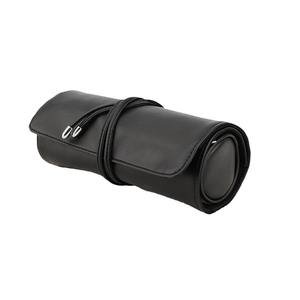 Sac à pinceaux de maquillage Qi Hui, noir, cylindrique, portable, pour artistes, avec fermeture magnétique et fonctionnalités 4 en 1 - Product Image 2