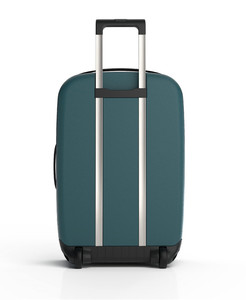 Durable tela dura resistente al agua en cada lado Totalmente plegable 20 pulgadas maleta de mano para viajar - Product Image 2