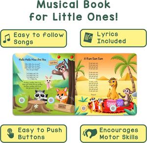 <span class=keywords><strong>Comptines</strong></span> avec <span class=keywords><strong>des</strong></span> amis <span class=keywords><strong>animaux</strong></span> chantent avec 15 <span class=keywords><strong>comptines</strong></span> livres musicaux pour les tout-petits - Product Image 4