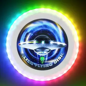 Ánh sáng lên RGB điện hoạt động sân sau ngoài trời trò chơi thể thao cuối cùng bay frisbeed đĩa