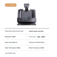 Nettoyeur de tissus électrique multifonctionnel - Nettoyeur de canapé et de tapis à vapeur avec écran tactile LCD - Nettoyage humide/sec pour la maison