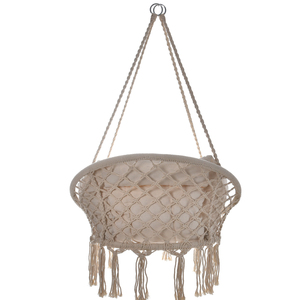 Nouvelle chaise suspendue XL moderne avec coussin de soutien complet et structure en fer pour l'extérieur et le salon - Product Image 3