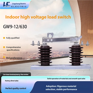 Lingc GW5 Hochspannungs-Trennschalter 3-polig GW9-12/630a Außenbereich Keramik-Verbundwerkstoff 10-12KV 50/60Hz Industrieller Messerschalter - Product Image 5