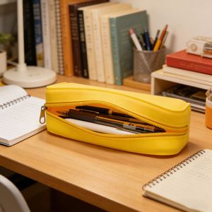 Large Silicone <b>Makeup</b> <b>Case</b> With Zipper Closure-Eco-Friendly Water Resistant for School & Travel - Product Image 5