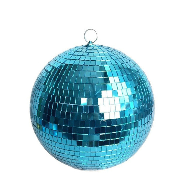 2-60cm Holiday Party Decor Handmade High Quality Colorful Glass Hanging Disco Ball for Dancing in Shopping Malls & Made to Order