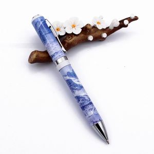 Bolígrafos VIP de Lujo, Personalizables con Logotipo, Punta de Bola de Metal de 1.0 mm, Diseño Novedoso, Instrumento de Escritura, Regalo Promocional - Product Image 1