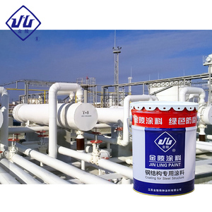 Revestimiento de poliuretano acrílico de resina anticorrosiva Jinling, revestimiento de estructura de acero, aparato Industrial, pintura líquida <span class=keywords><strong>para</strong></span> espray - Product Image 3