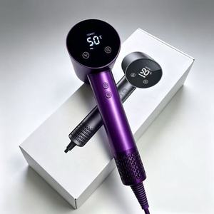 Secador de Pelo Portátil Mini de Alta Velocidad, Plegable, con Cepillo Iónico Magnético, para Uso Doméstico, Profesional, Viajes y Hoteles - Product Image 3
