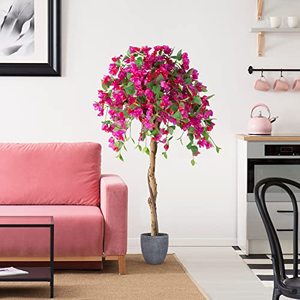 Árbol de Buganvilla Artificial Realista, Flor de Seda para Decoración de Bodas, Hogar, Jardín, Interior y Exterior - Product Image 1