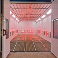Nouvelle cabine de peinture automobile 2026, norme australienne, avec chauffage électrique pour cabine de peinture de voitures