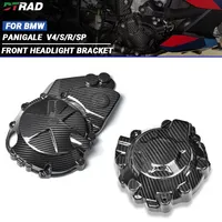 Pour S1000RR S1000R M1000RR M1000R 2019+ Protections d'embrayage gauche et droite en fibre de carbone texturée, pièces de moto