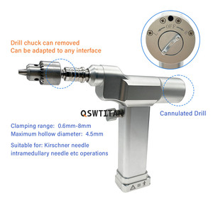 Perceuse canulée osseuse électrique orthopédique pour outils électriques de chirurgie traumatique Instruments orthopédiques pour animaux de compagnie - Product Image 4