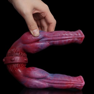 LUUK 14.17 Inches Long Double Head <b>Dildos</b> Fantasy Dragon Animal Sex Toys for Lesbian Masturbators - Product Image 2