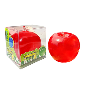 Juguete Antiestrés Transparente Unisex 14+ en Forma de Manzana, de Plástico Blando para Apretar - Product Image 2