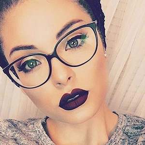 Gafas de Moda Retro 2020 para Hombre y Mujer, Montura de Ojo de Gato, Gafas para Computadora, Gafas con Filtro de Luz Azul - Product Image 1