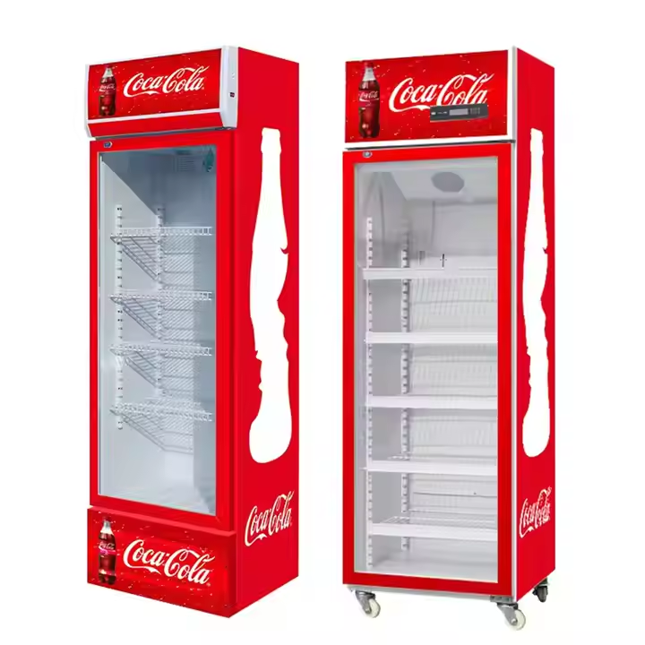 PEPSI・ペプシコーラ  業務用冷蔵庫／インテリア・家電・ガレージ・店舗用品 ペプシガラスドアコーラショーケース 冷蔵庫 省エネドリンク冷却器
