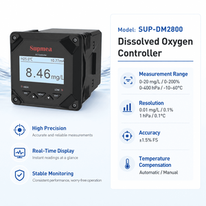 Analyseur de dioxygène dissous à membrane Supmea DM2800, contrôleur <span class=keywords><strong>en</strong></span> <span class=keywords><strong>ligne</strong></span> de DO pour la surveillance de la qualité de l'eau - Product Image 5