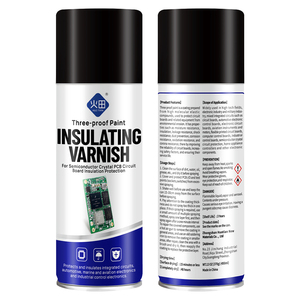 HUOTIAN HT-006 450ml Akrilik Bazlı Aerosol Üçlü Koruma Konformal Kaplama Kırmızı Şeffaf Elektrik İzolasyon Verniği Sprey Boya - Product Image 3