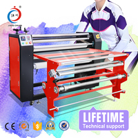 Presse à chaud automatique grand format pour l'impression par sublimation sur vêtements avec calandreuse rotative