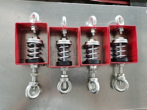 Amortisseur à <span class=keywords><strong>ressort</strong></span> hélicoïdal métallique flexible, fonction de suspension rectangulaire <span class=keywords><strong>pour</strong></span> climatisation - Product Image 1