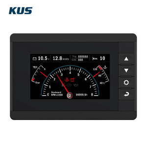 KUS KMB-43 Geïntegreerde Datamonitor 4,3 Inch Maritieme LCD Touchscreen Buitenmeter IP67 Waterdicht voor Boten - Product Image 1