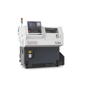 TC30 mesin bubut putar mini cnc, mesin bubut Kustom buatan Tiongkok untuk implan gigi kurang dari 30mm