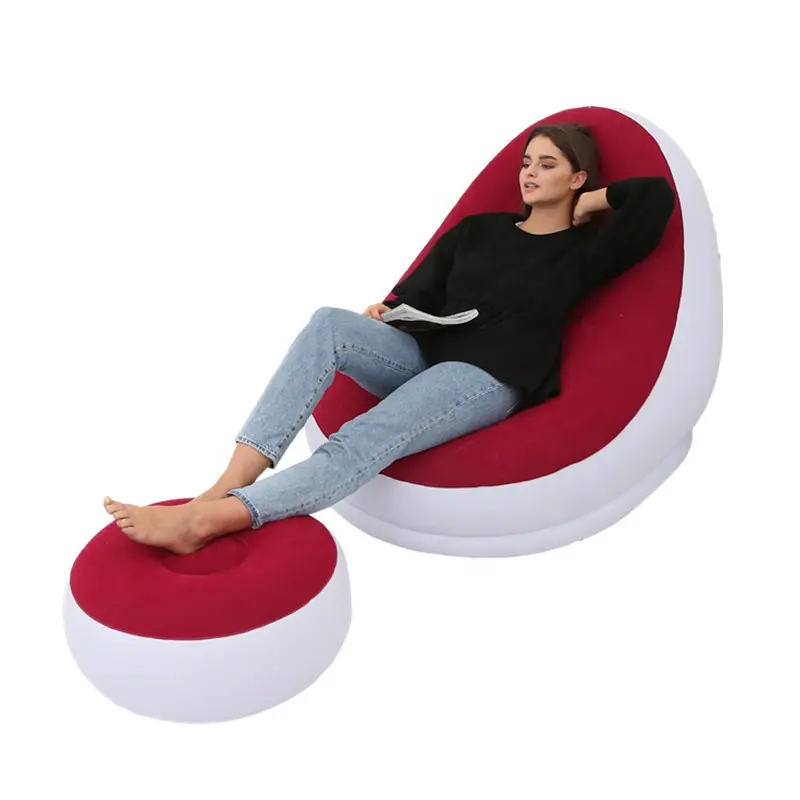 Bafan — canapé d'extérieur gonflable rose, marque moderne, Chaise de salon, fauteuil, canapé à Air
