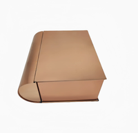 Mini boîte en métal en forme de livre pour chocolats, emballage alimentaire, style livre d'histoires, boîte à bonbons, étui métallique