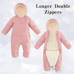 Traje de nieve impermeable para niños de protección térmica Mono de una pieza con capucha a prueba de viento para niños para deportes de invierno - Product Image 3