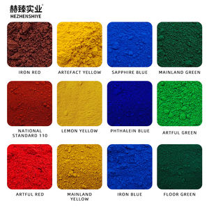 कारखाने में कच्चे माल लाल पीले आयरन ऑक्साइड वर्णक पाउडर के लिए कच्चे माल लाल पीले आयरन ऑक्साइड वर्णक पाउडर पाउडर का उपयोग किया गया - Product Image 4