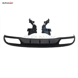 Kit de parachoques trasero SUPUMAN ABS negro brillante de rendimiento para <span class=keywords><strong>Mercedes</strong></span> <span class=keywords><strong>Benz</strong></span> Clase <span class=keywords><strong>C</strong></span> w205 C63 accesorios de difusor trasero <span class=keywords><strong>2015</strong></span>-2021 - Product Image 2
