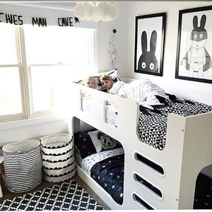 Paniers à linge en coton et lin, pliables, avec poignées, pour vêtements, jouets, chambre d'enfant - Product Image 5