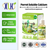 Complément de calcium liquide pour oiseaux, calcium à haute biodisponibilité pour les perroquets, les pigeons, la volaille, soutien à la santé des os, 30 ml