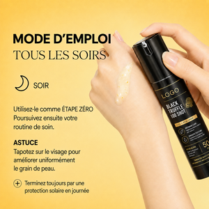 Suero Reafirmante Avanzado, Larga Duración, Piel Suave y Radiante, Mejora la Opacidad Irregular, Calma el Enrojecimiento, Esencia Reparadora con Oro 24K y Trufa Negra - Product Image 5