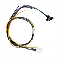 Harness Kabel Otomotif Multi-Pin dengan Kabel Tembaga Berkode Warna, Konektor Ujung Terbuka dengan Kabel Nut untuk Mobil Truk RV Kapal