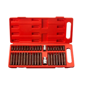 40 PCS Professional H10 Drill Bits Set in Hex Star Torx Spline Socket Bit Set Tool Kit Garage Tools Equipment - Product Image 4